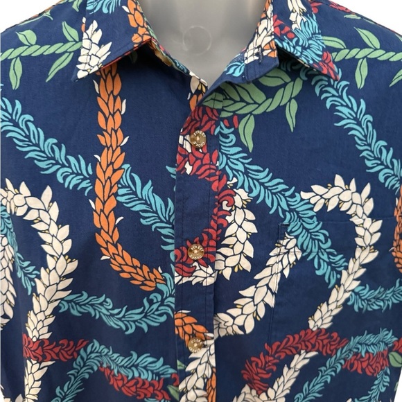 COOKE STREET Honolulu Aloha Hawaiian Colorful Collared Shirt Men M Medium - Picture 2 of 5